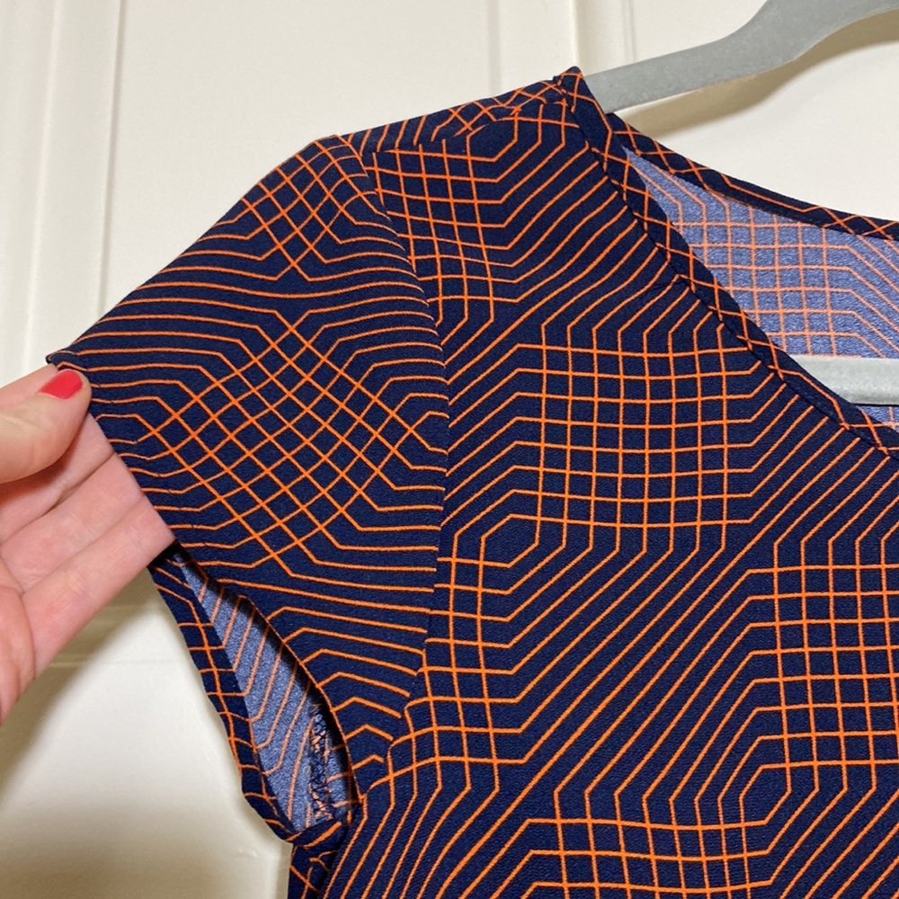Merona Geometric Cap Sleeve Dress - Picture 5 of 7